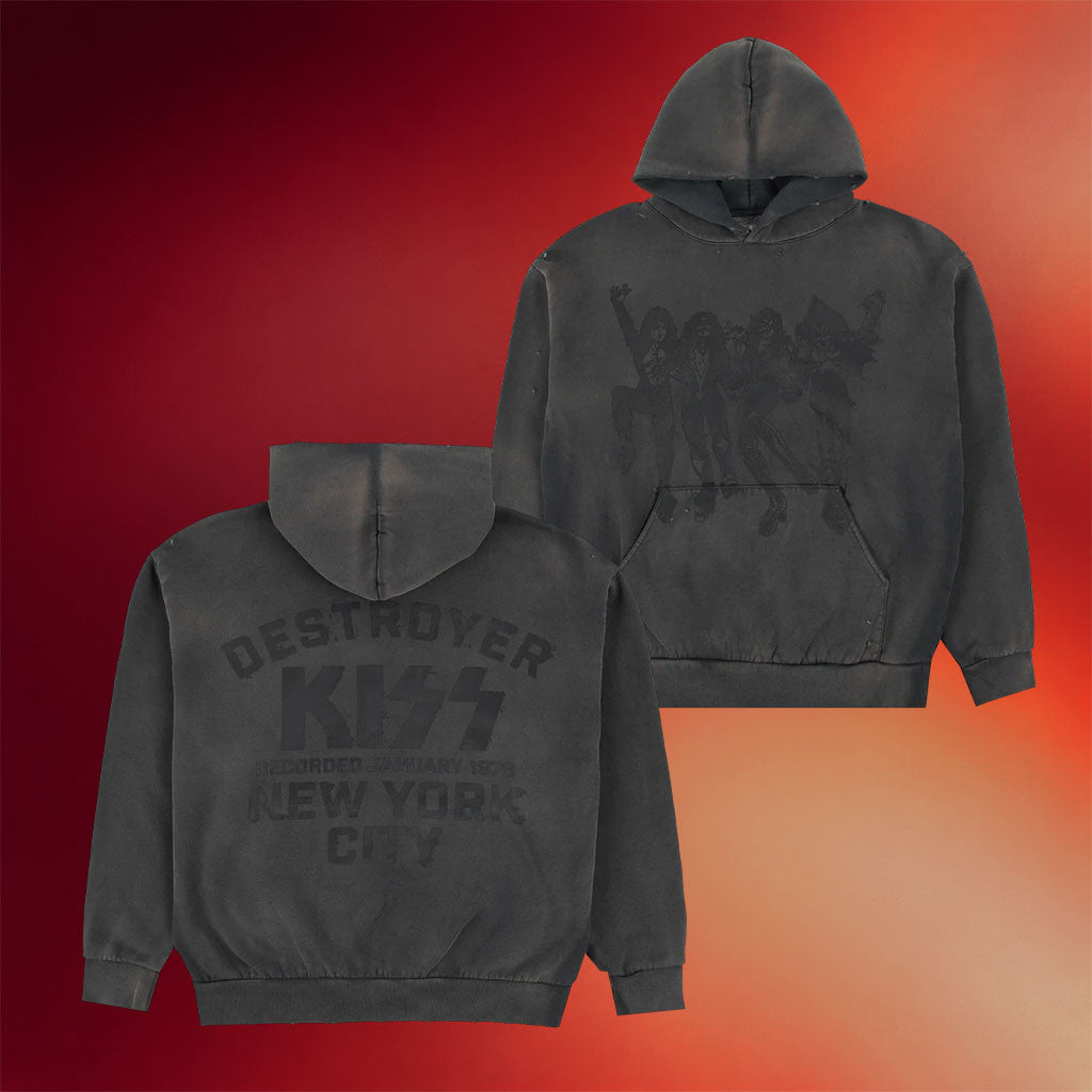Kiss Merch Destroyer Destroyed Hoodie Birthday Gift For Friends