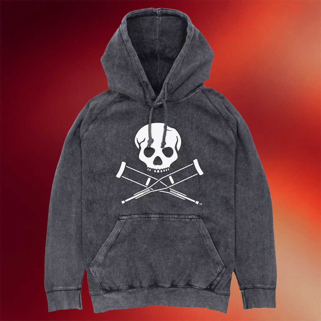 Jackass Merch Jackass Skull Logo Hoodie Present For Boyfriend