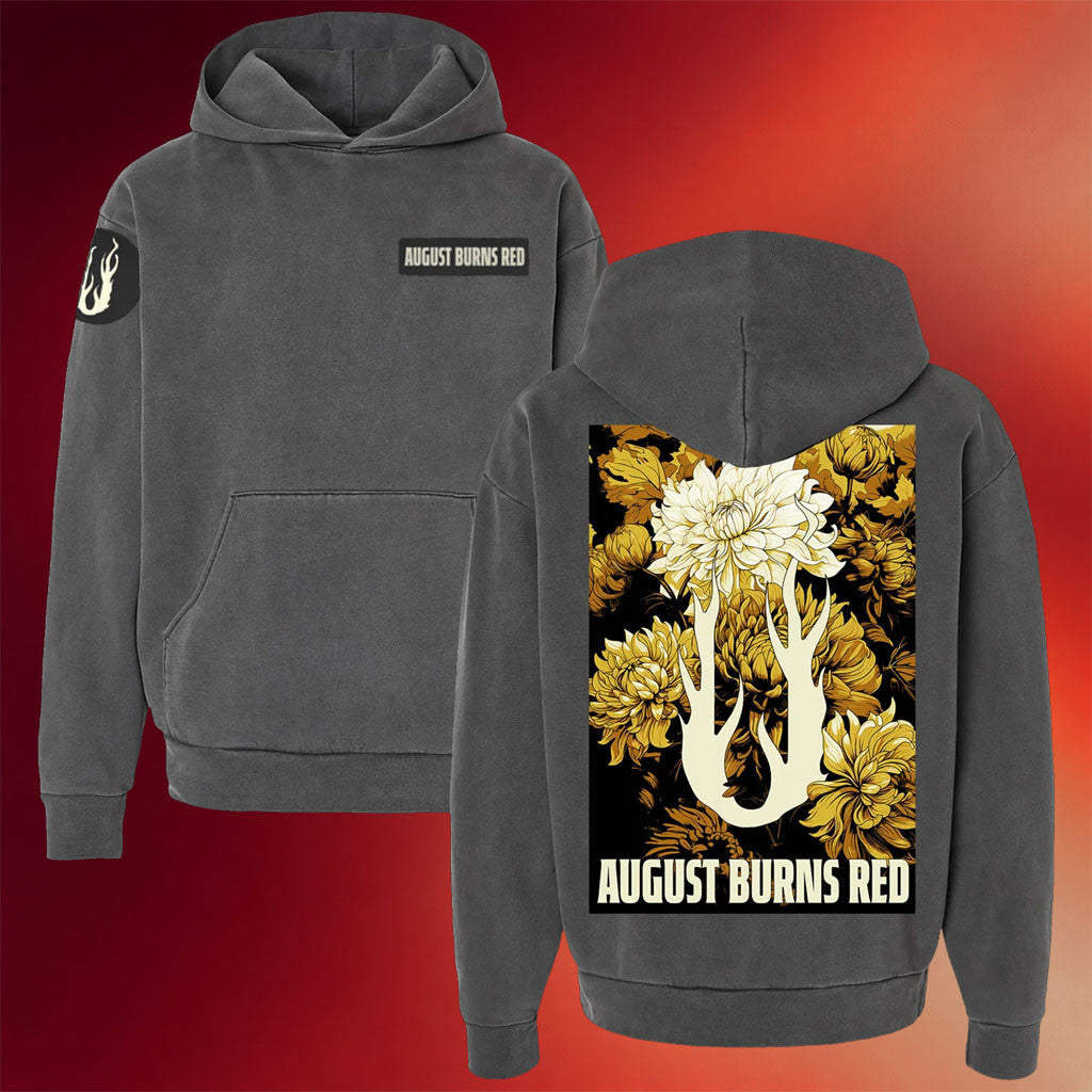 August Burns Red Merch Flower Hoodie August Burns Red Hoodie Gift Ideas For Friends