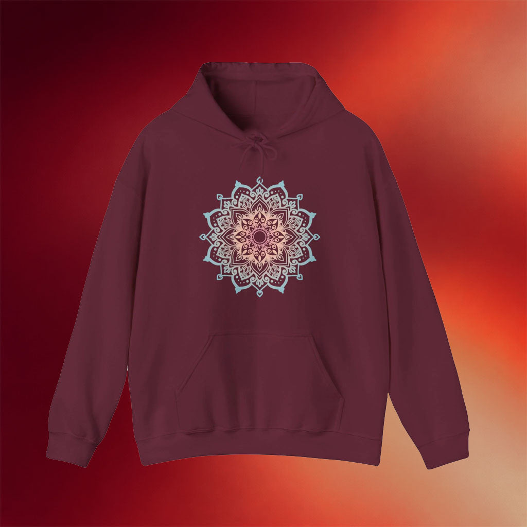 Boho Condo Merch 2026 Flower Mandala Hoodie Birthday Gift For Friends