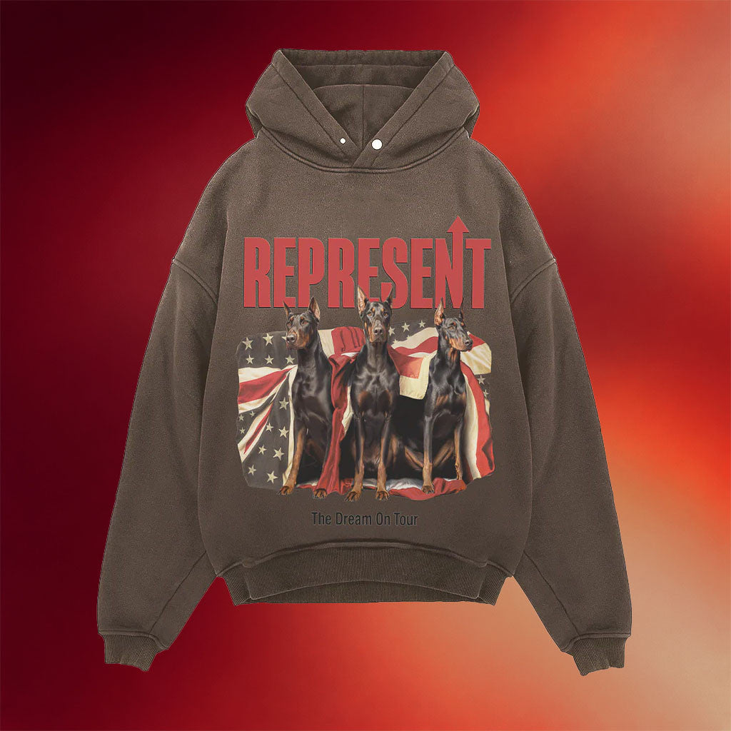 Capsule Merch 2026 Represent Dream On Tour Hoodie Dobermans Hoodie Gifts For Dad