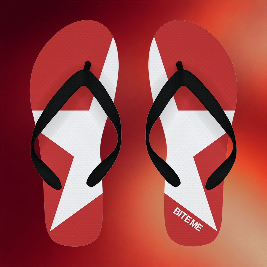 Renee Rapp Merch 2026 Bite Me Flip Flops Birthday Gift Ideas For Husband