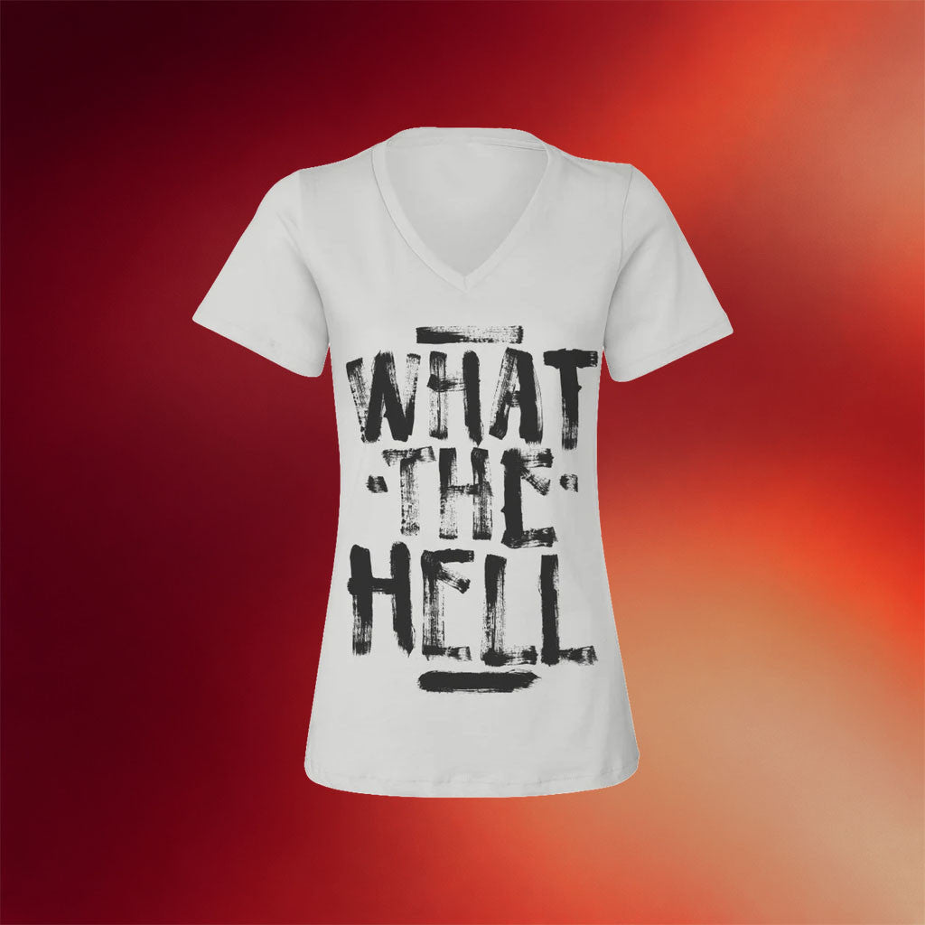 Avril Lavigne Merch 2026 What The Hell V-Neck T-Shirt Music Lover Gifts For Her