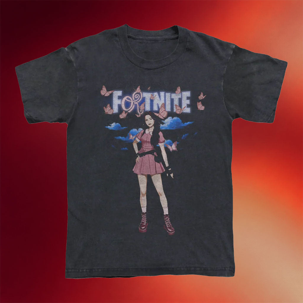 Olivia Rodrigo Merch 2026 Olivia Rodrigo X Fortnite T-Shirt Best Gifts For Music Lovers