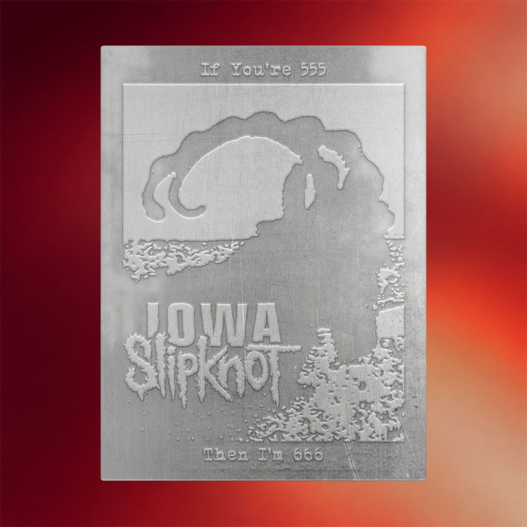 Slipknot Merch 2026 Iowa 25 Silhouette Poster Slipknot Iowa Merch Wall Art Decor Gift For Fans - Mouldking