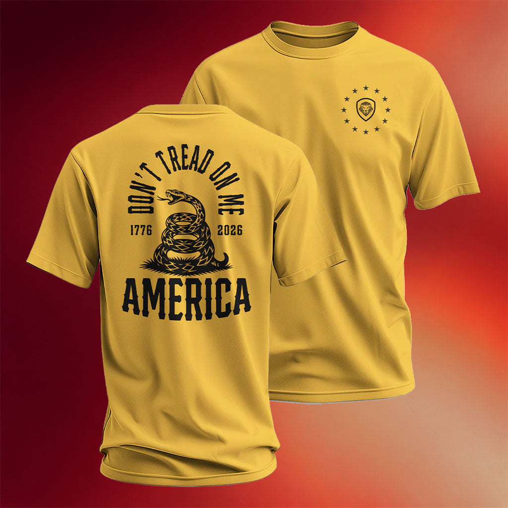 Valuetainment Merch 2026 Don't Tread On Me T-Shirt 1776 2026 America 250 Merch Patriotic Gifts - Mouldking