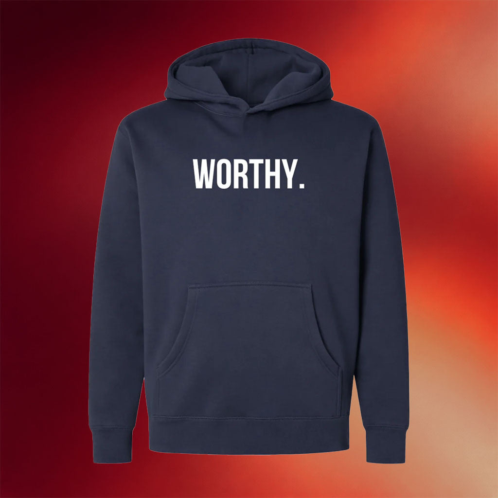 Confidence Apparel Merch Worthy Hoodie Birthday Ideas For Boyfriend - Mouldking