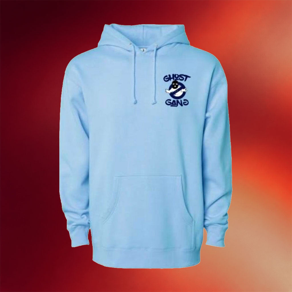 Ghost Gang Merch Light Blue Navy Blue Ghost Gang Hoodie Birthday Ideas For Boyfriend - Mouldking