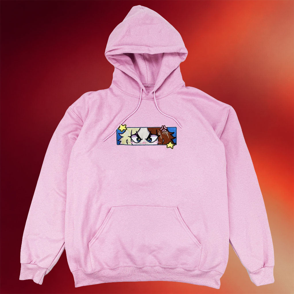 ISSBROKIE Merch Embroidered Mean Muggin Hoodie ISSBROKIE Hoodie Gifts For Sister - Mouldking