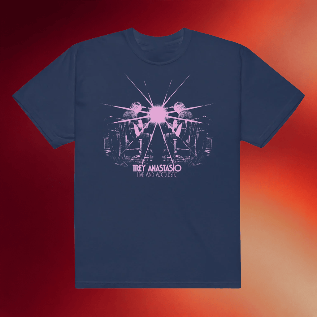 Phish Dry Goods Merch 2026 Mirror Trey T-Shirt Trey Anastasio Acoustic Tour Shirt Fan Gifts - Mouldking