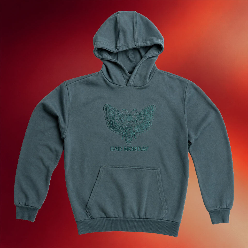 Bad Monday Merch 2026 Death Moth Hoodie Bad Monday Hoodie Special Present For BFF - Mouldking