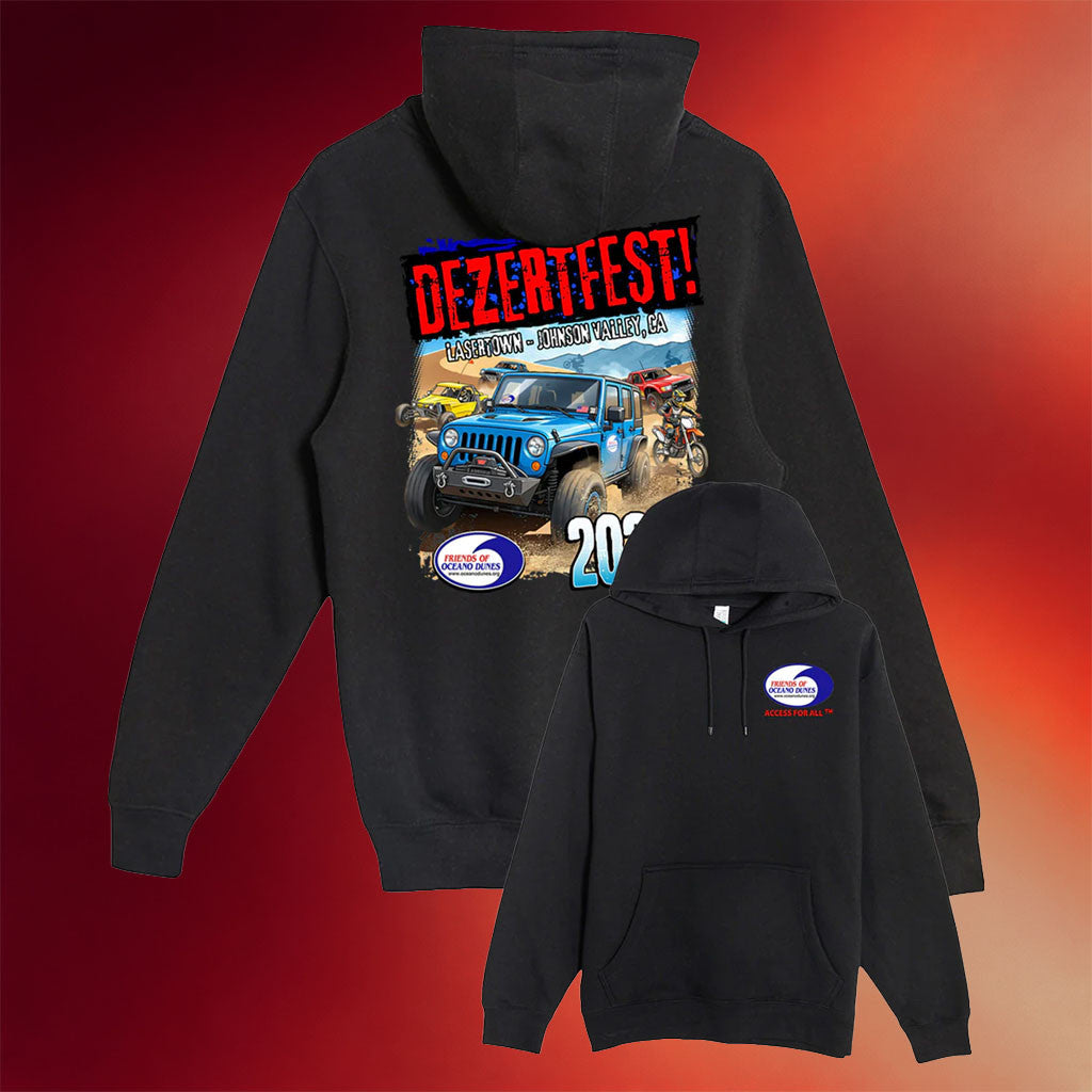 Friends Of Oceano Dunes Merch Dezertfest 2026 Hoodie Black Useful Gifts For Dad - Mouldking