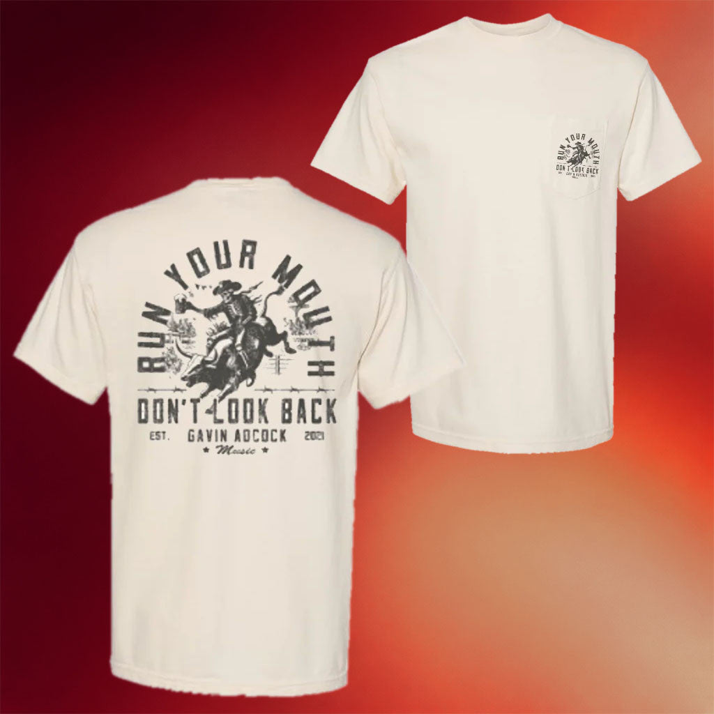 Gavin Adcock Merch 2026 Run Your Mouth T-Shirt Gavin Adcock Shirt Gift For Country Lover - Mouldking