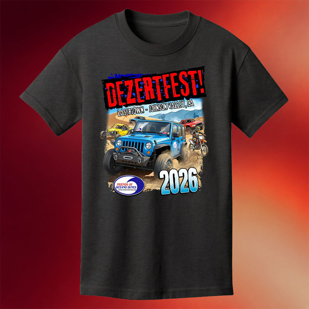 Friends Of Oceano Dunes Merch 2026 Dezertfest T-Shirt Birthday Gifts For Fathers - Mouldking