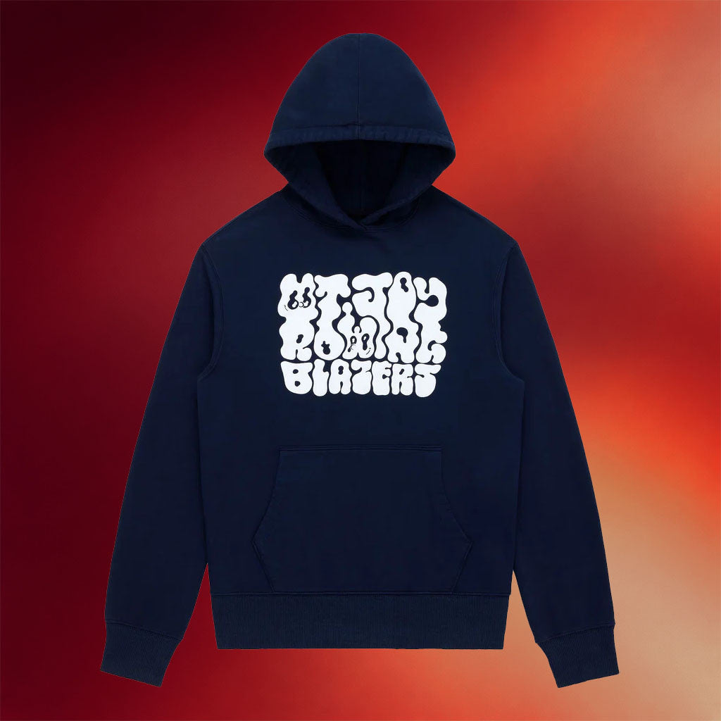 Mt Joy Merch 2026 Rowing Blazers X Mt Joy Hoodie Navy Gift Ideas For Rock Lovers - Mouldking