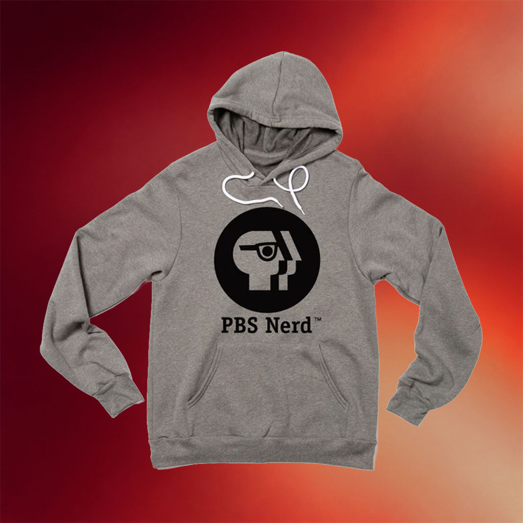 PBS Merch 2026 PBS Nerd Hoodie Public Broadcasting Service Hooded Sweatshirt Gifts For Dudes - Mouldking