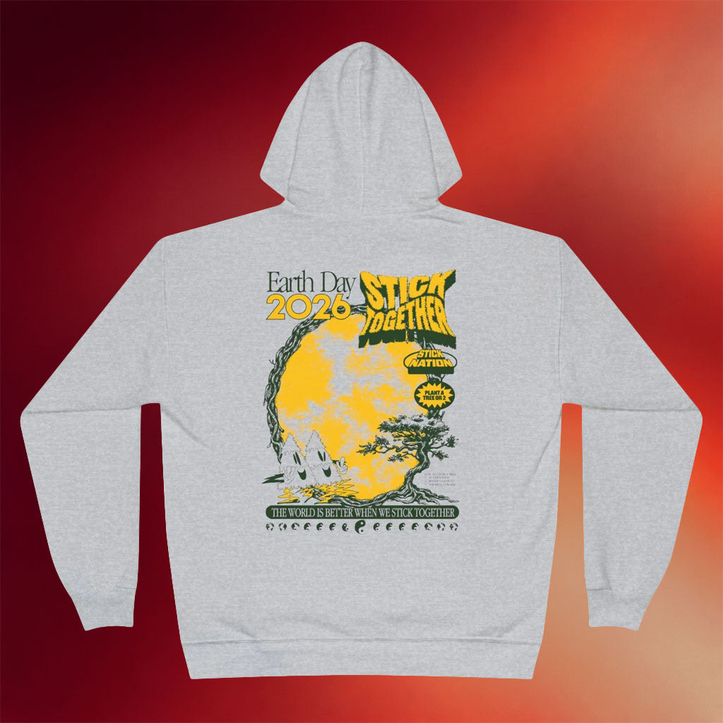 Stick Reviews Merch 2026 Earth Day 2026 Hoodie Stick Together Hoodie Present For Friends - Mouldking