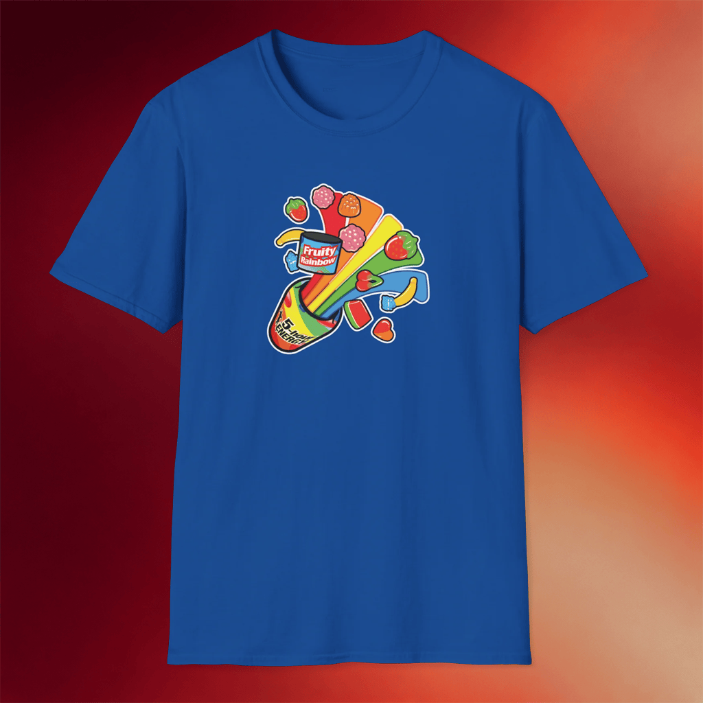 5 Hour Energy Merch 2026 Fruity Rainbow Explosion T-shirt Gifts For BFF - Mouldking