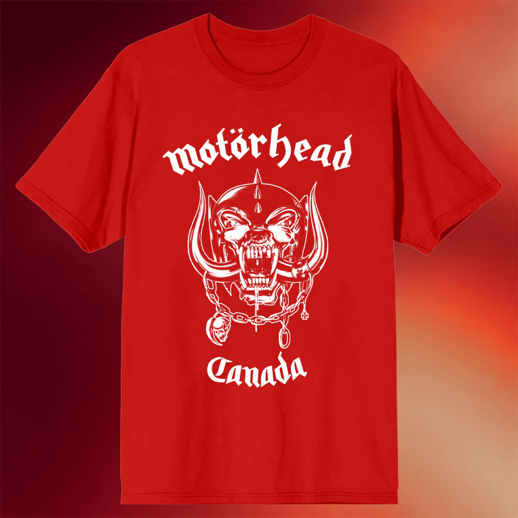 Motorhead Merch 2026 World Cup Canada T-Shirt Canada National Team Merch Gift For Supporters