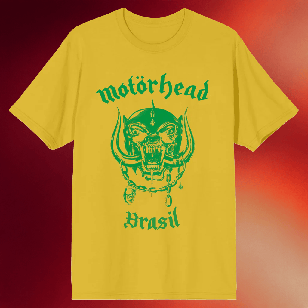 Motorhead Merch 2026 World Cup Brazil T-Shirt Motorhead World Cup Merchandise Fan Gifts