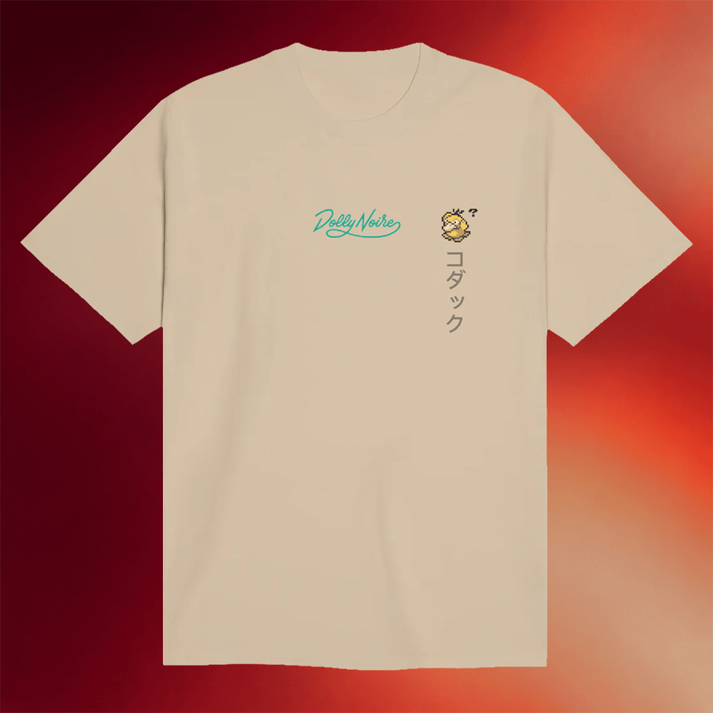 Dolly Noire X Pokemon Merch 2026 Psyduck T-Shirt Birthday Present For Sisters