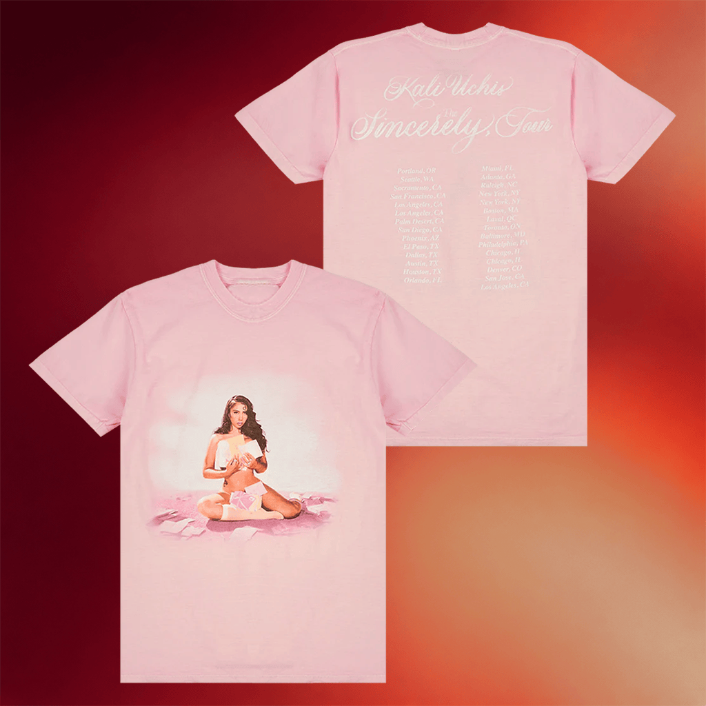 Kali Uchis Merch 2026 Sincerely Tour Date T-Shirt Kali Uchis Tour Merch Gifts For Music Lovers