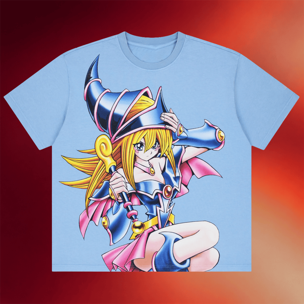 Steady Hands Merch 2026 Yu-Gi-Oh Dark Magician Girl Card T-Shirt Gift For Manga Fans
