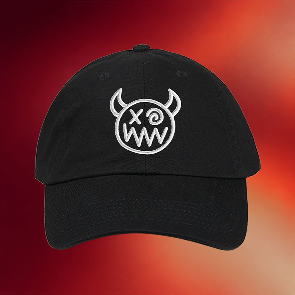 JVB Merch 2026 Black Demon Embroidered Hyperyouth Tour Hat Gift For Hip Hop Fans