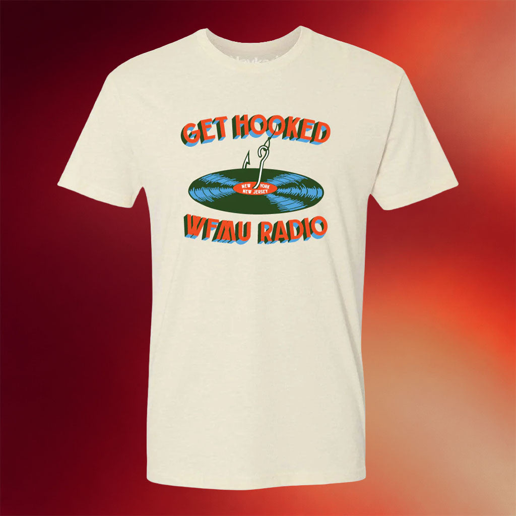 WFMU Merch 2026 Get Hooked T-Shirt WFMU Radio Shirt Special Step Dad Gifts