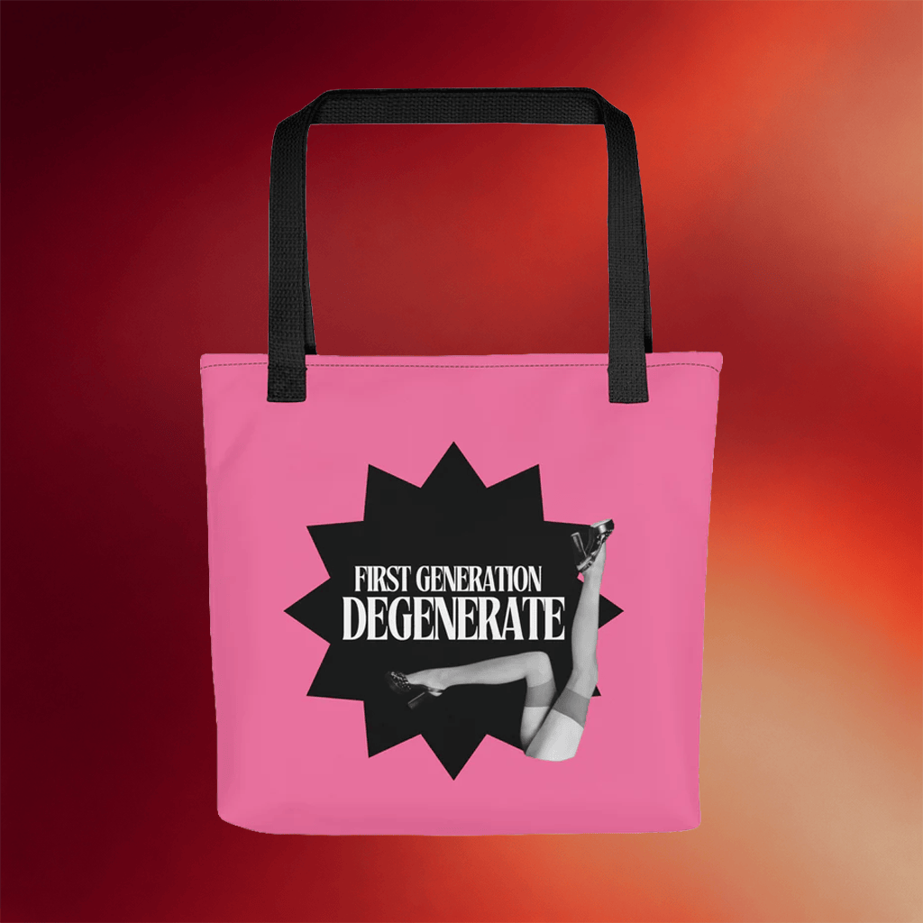 Earth To Eve Merch 2026 First Generation Degenerate Tote Bag Birthday Gifts For Besties
