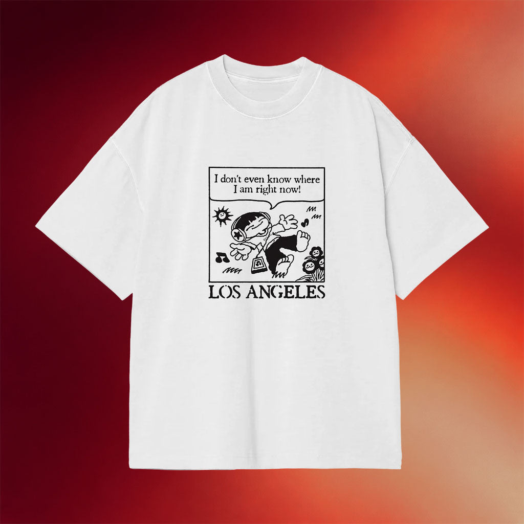 Disco Lines Merch 2026 IDK Where I Am T-Shirt Los Angeles Shirt Gifts For Music Fans