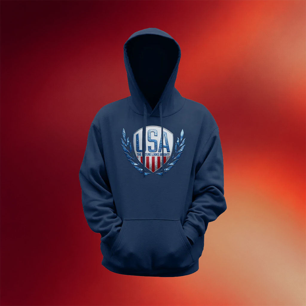 Valuetainment Merch FLB USA 250 Heritage Crest Hoodie Best Gifts For Husband