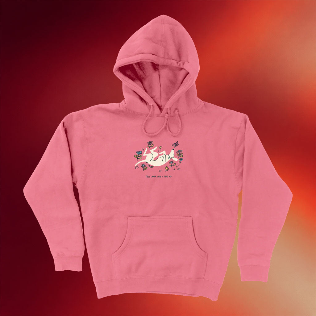 We Rate Dogs Merch 2026 Butterfly Hoodie Tell Your Dog I Said Hi Hoodie Gifts For Her