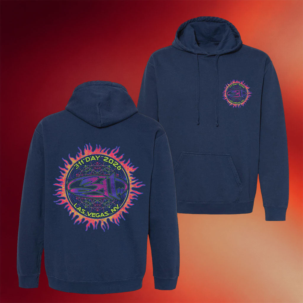 311 Merch Sacred Sun Hoodie 311 Day 2026 Hoodie Gifts For Music Lovers