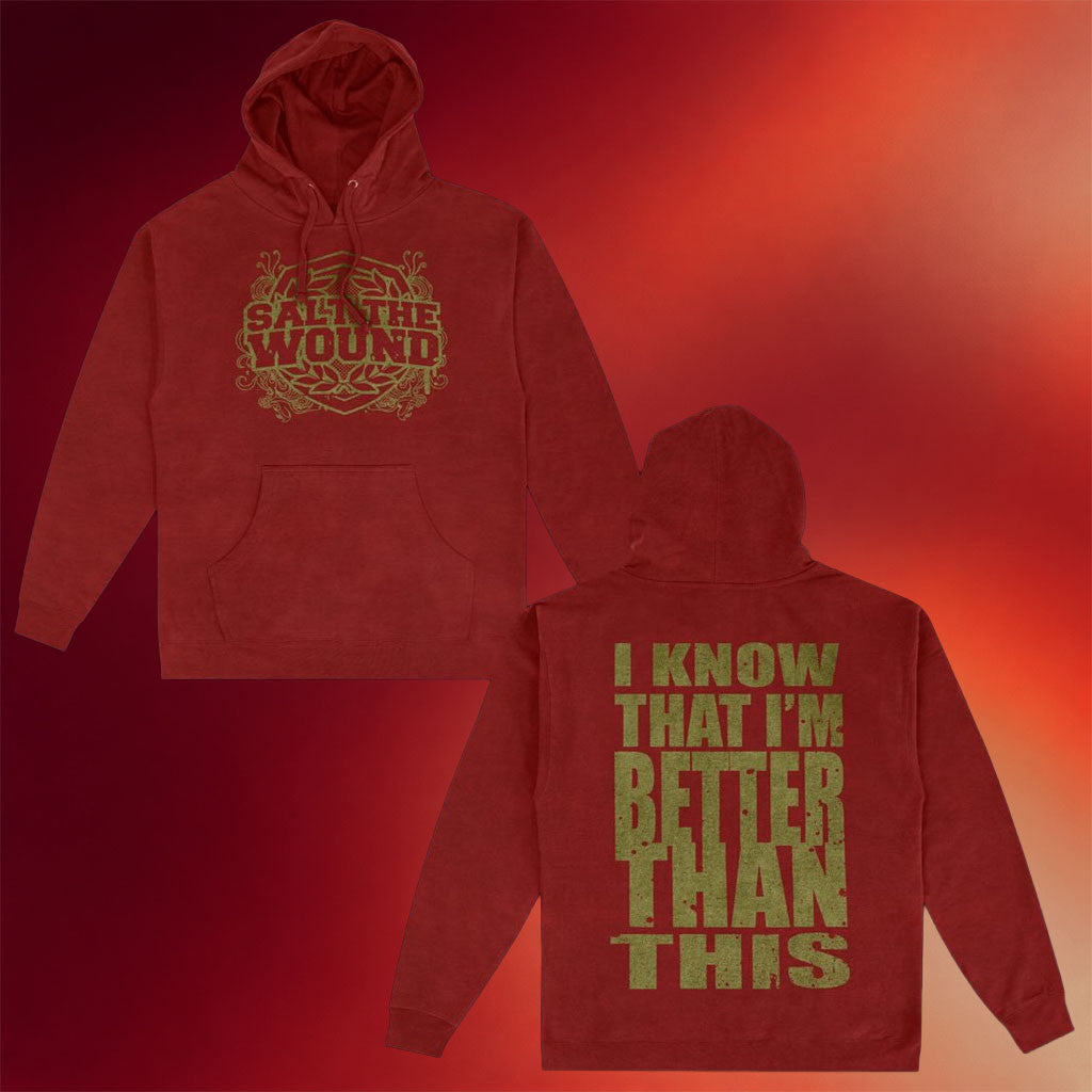 Boot And Annoy Merch 2026 Crest Hoodie I Know That I'm Better Than This Hoodie Gifts For Friend