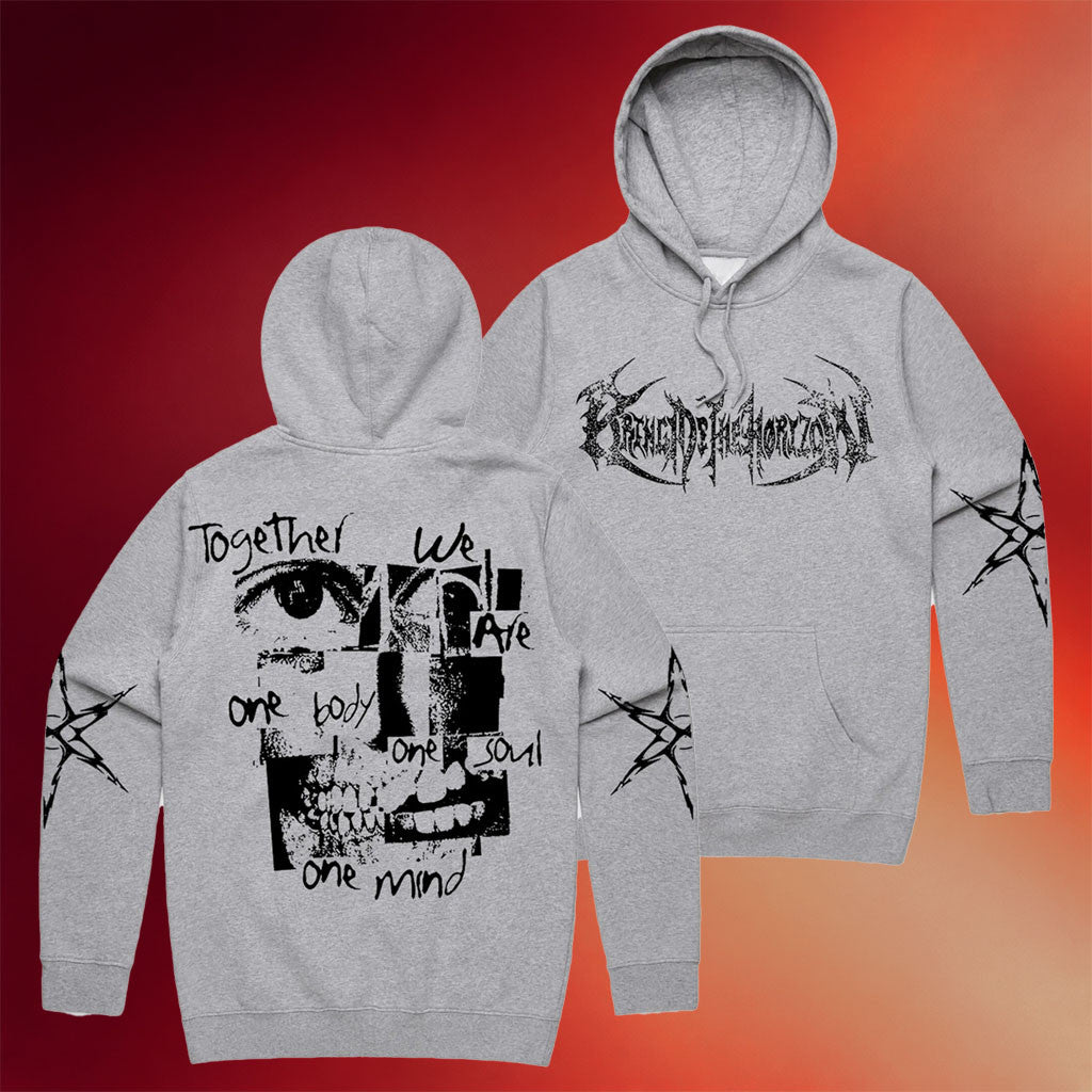 Bring Me The Horizon Merch One Body One Soul One Mind Hoodie Presents For Rock Lovers