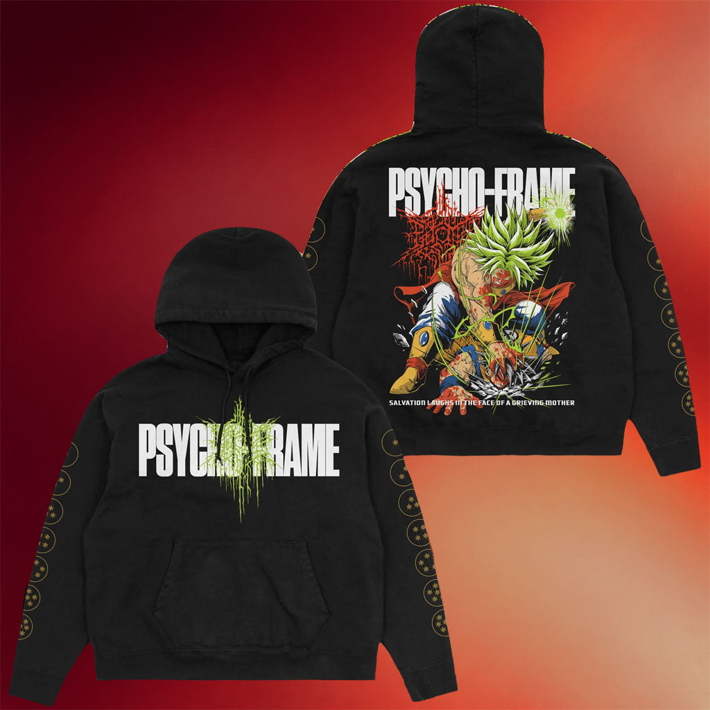 Psycho Frame Merch 2026 DBZ Hoodie Psycho Frame Hoodie Father Daughter Gifts