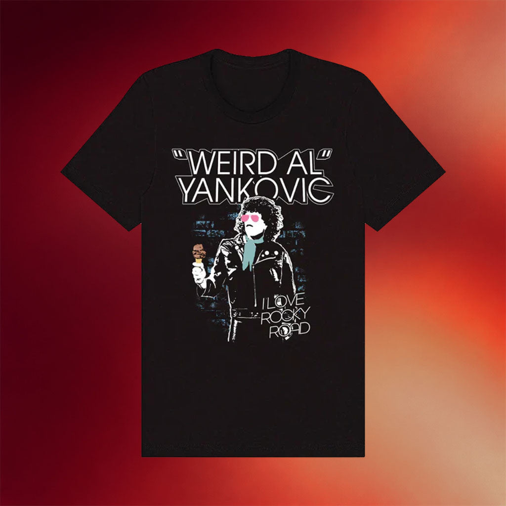 Weird Al Merch 2026 Rocky Road T-Shirt Weird Al Yankovic Shirt Best Gift For Fans