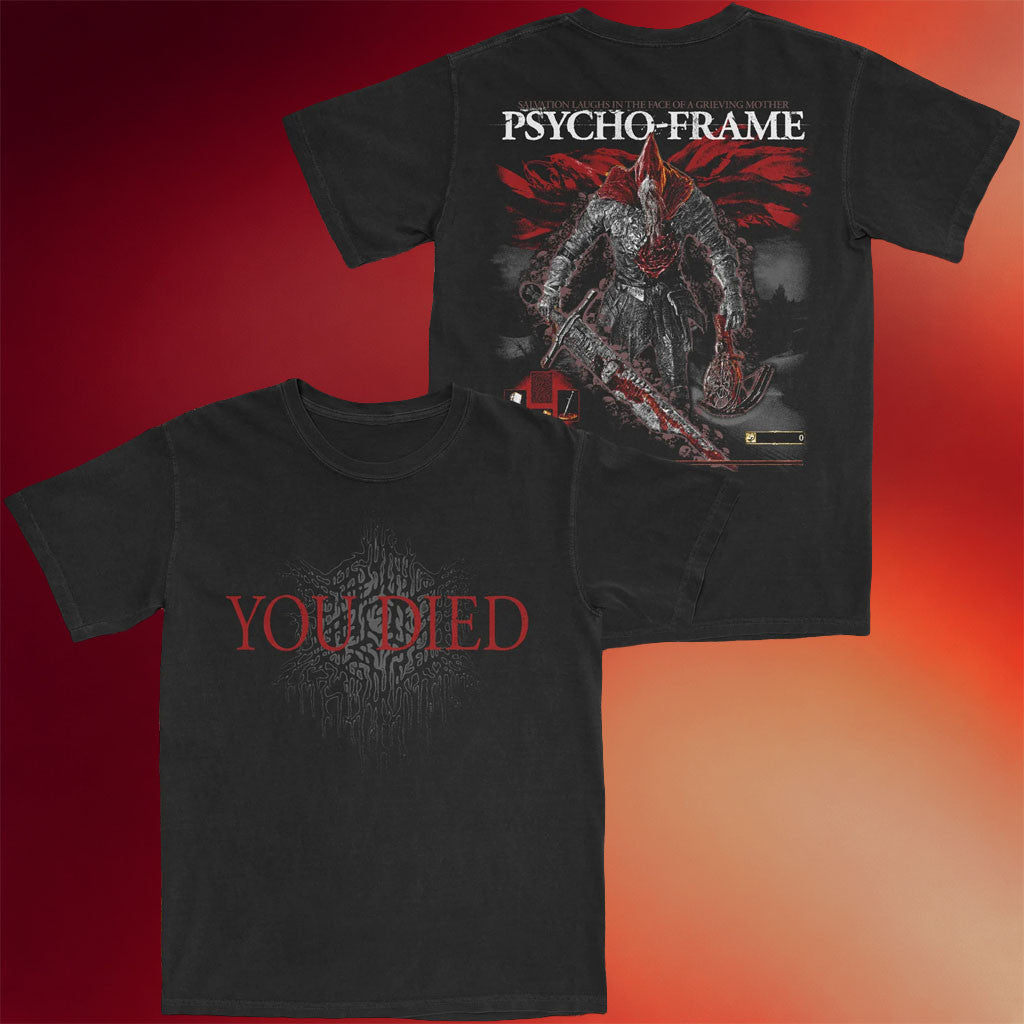 Psycho Frame Merch 2026 Dark Souls T-Shirt You Died Shirt Special Gift For Father