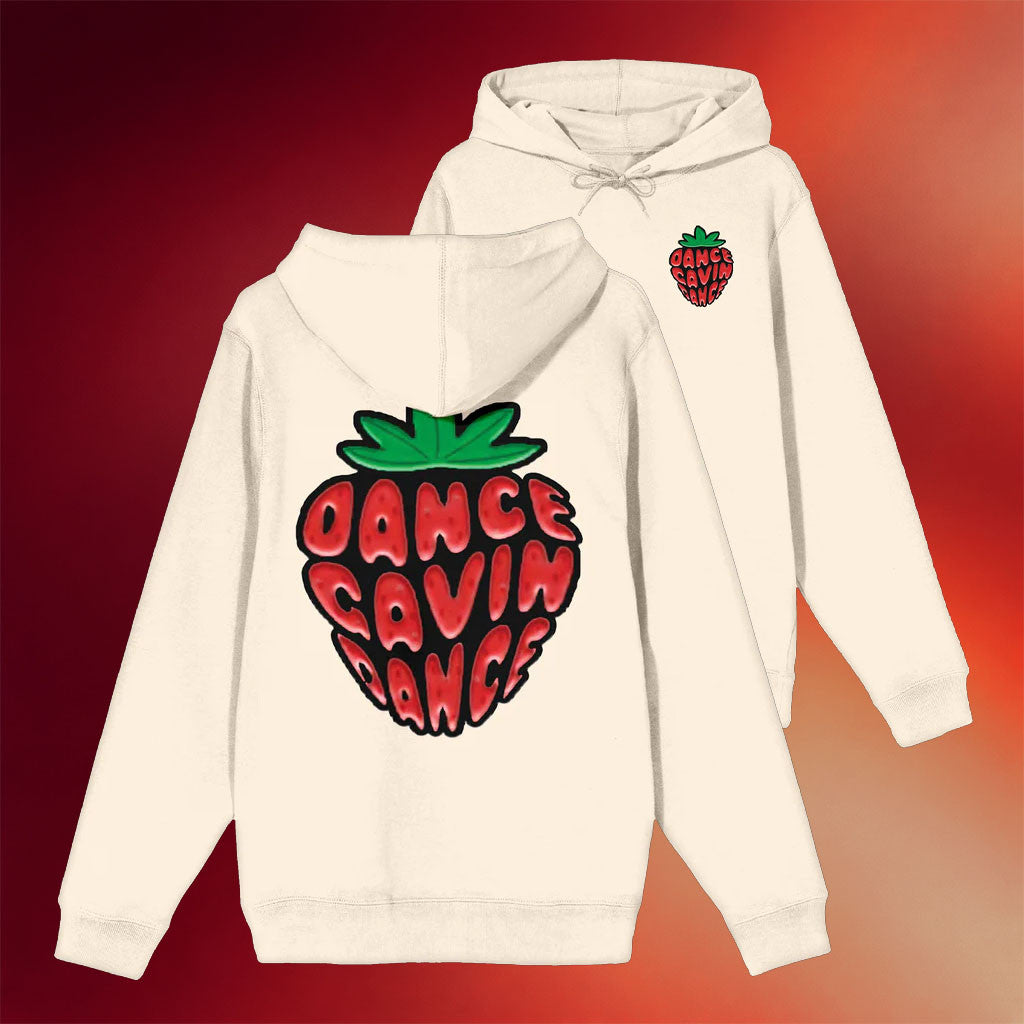 Dance Gavin Dance Merch 2026 Strawberry Hoodie Dance Gavin Dance Apparel Rock Lovers Gifts