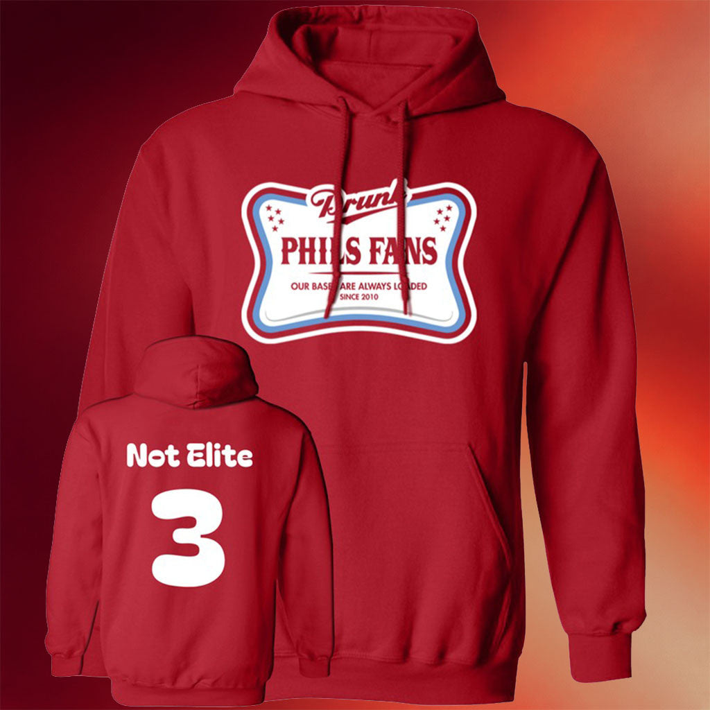 Erik Elite DPF Hoodie Drunk Phils Fans Hoodie Not Elite 3 Apparel Gifts For Brother