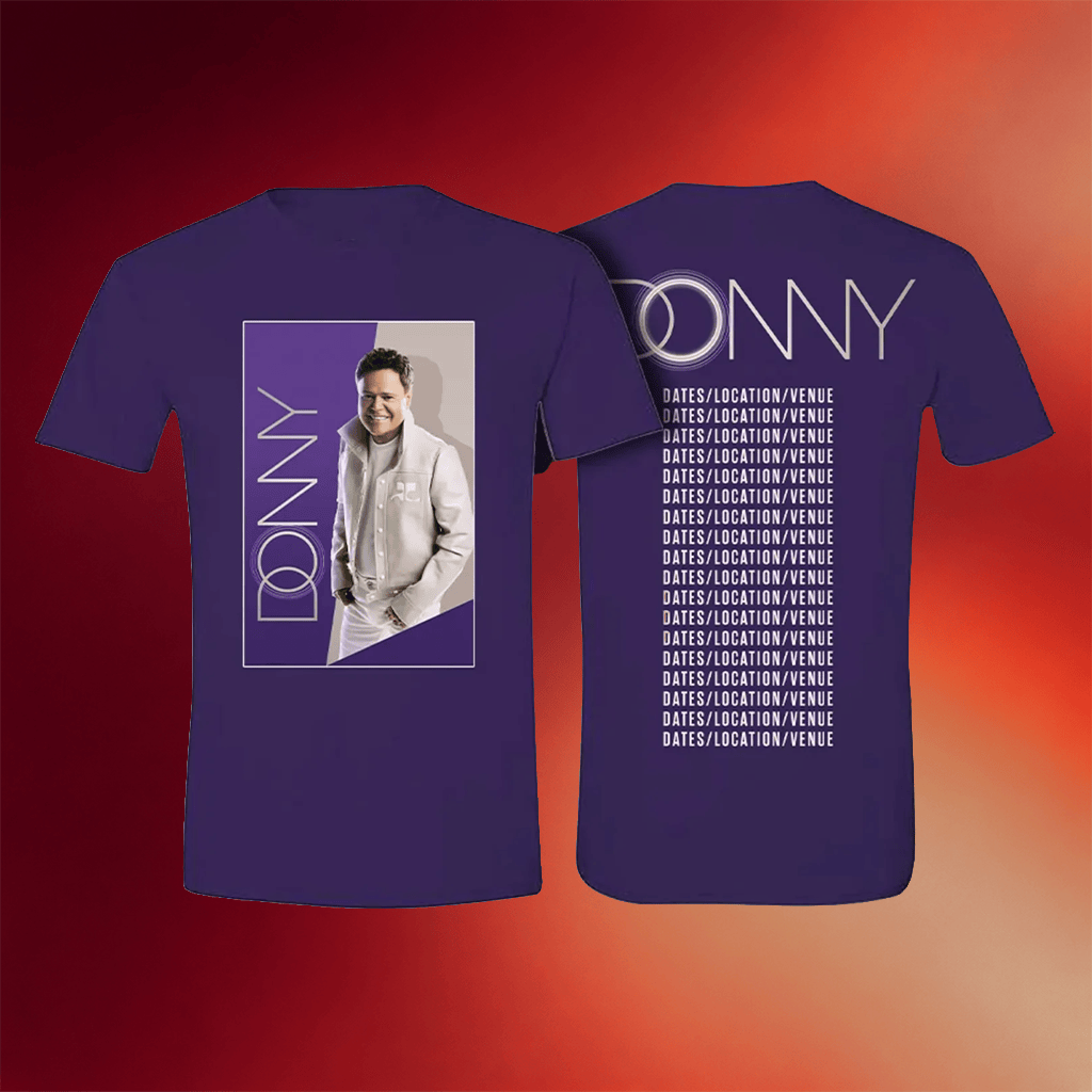 Donny Osmond Merch Summer Tour 2024 T-Shirt Donny Osmond Shirt Best Gift For Fans