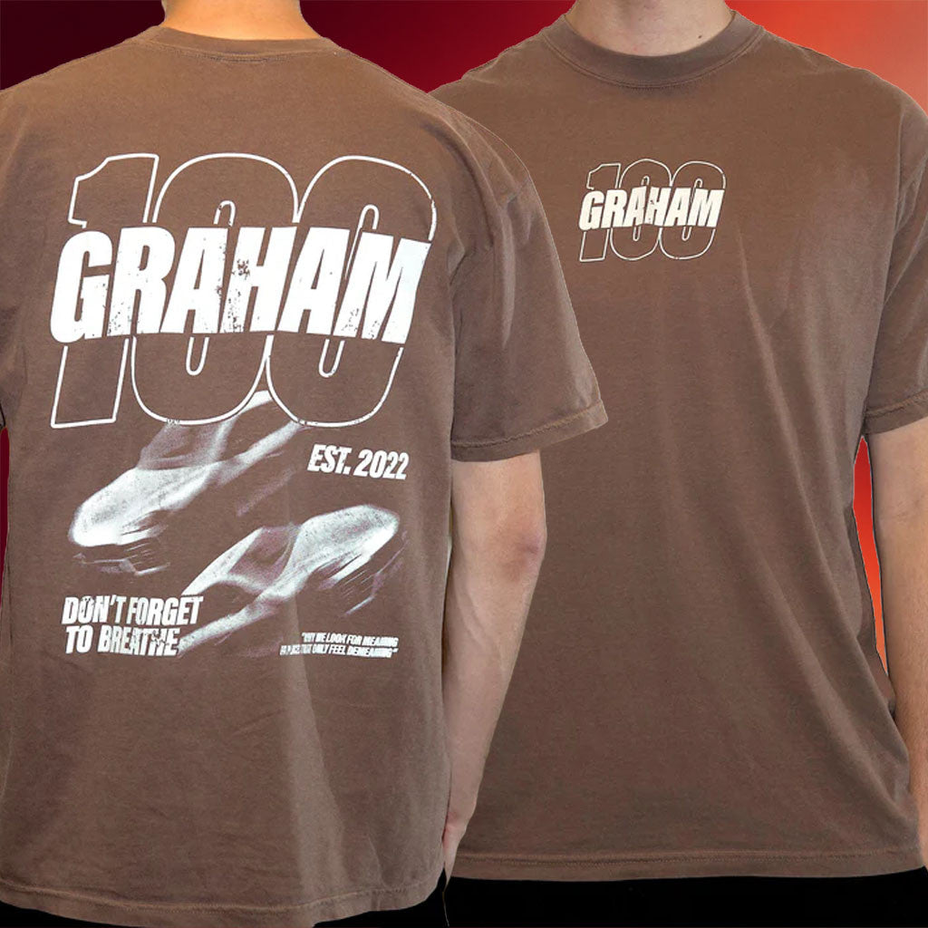 100Graham Merch 2026 100Graham T-Shirt Don't Forget To Breathe Shirt Gift For Brothers
