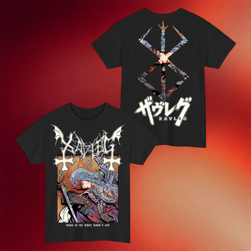 Xavleg Band Merch 2026 White Hawk's End T-Shirt Birthday Ideas For Husband