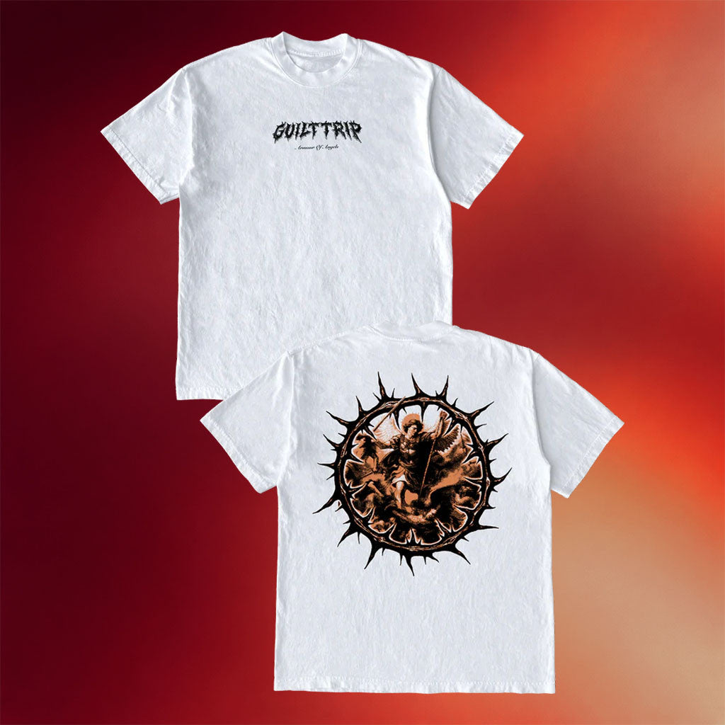 MLVLTD Merch Guilt Trip Armour of Angels T-Shirt 2026 Guilt Trip Merch Best Gift For Fans