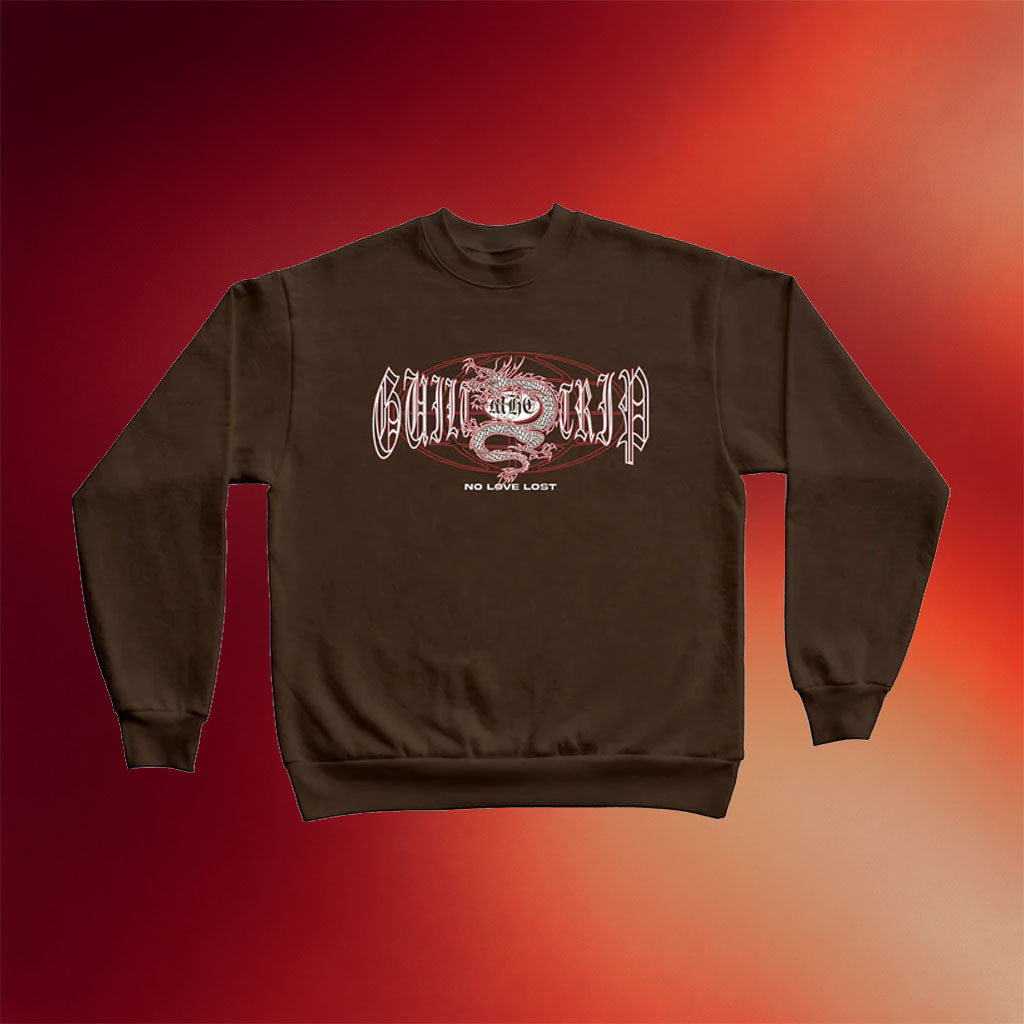 MLVLTD Merch Guilt Trip Dragon Crewneck No Love Lost Sweatshirt 2026 Guilt Trip Merch