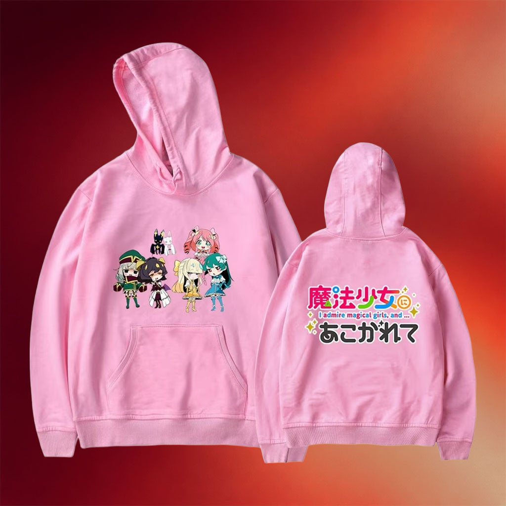 Gushing Over Magical Girls Merch I Admire Magical Girls Hoodie Cool Gift For Besties