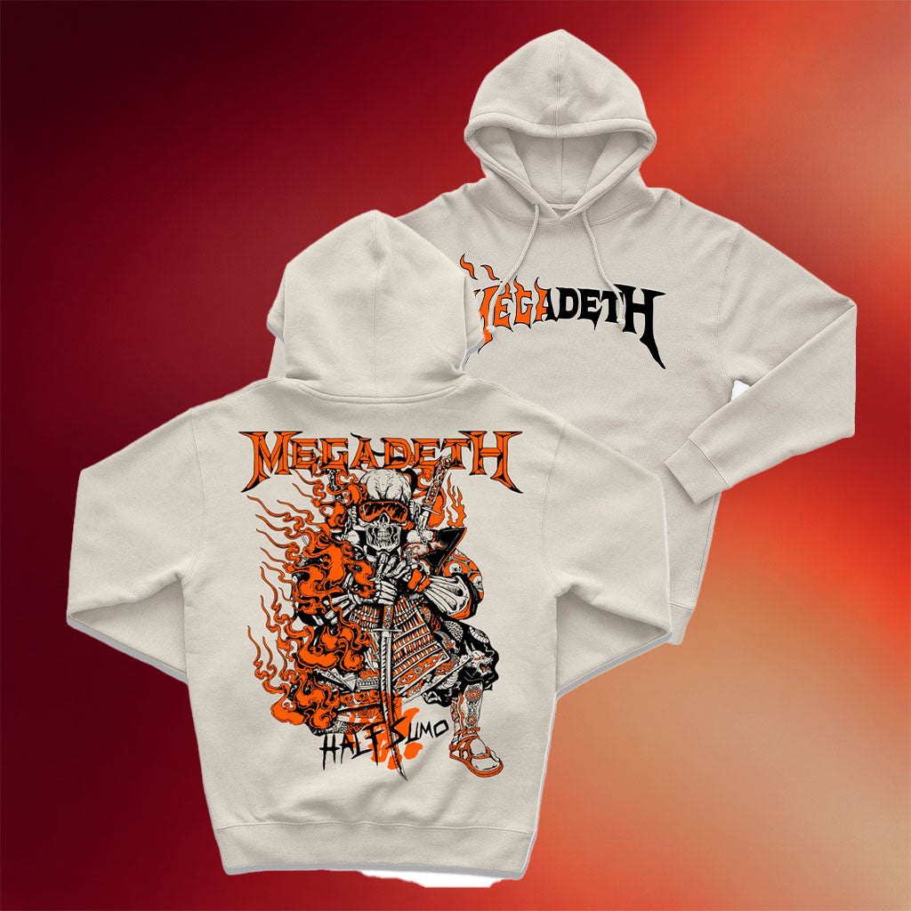 Half Sumo Merch Megadeth Farewell Fire Hoodie Birthday Presents For Him
