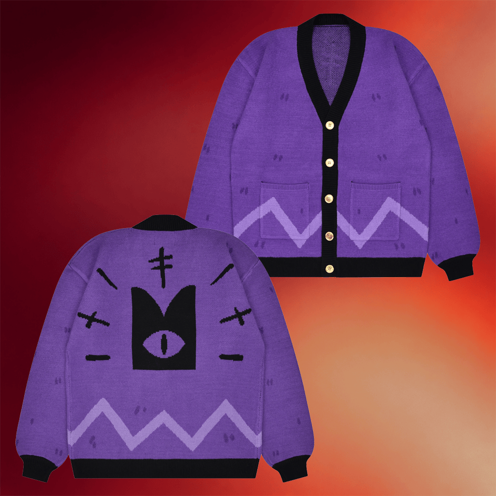 Cult Of The Lamb Merch Goat Cloak Cardigan Birthday Gift Ideas For Friends