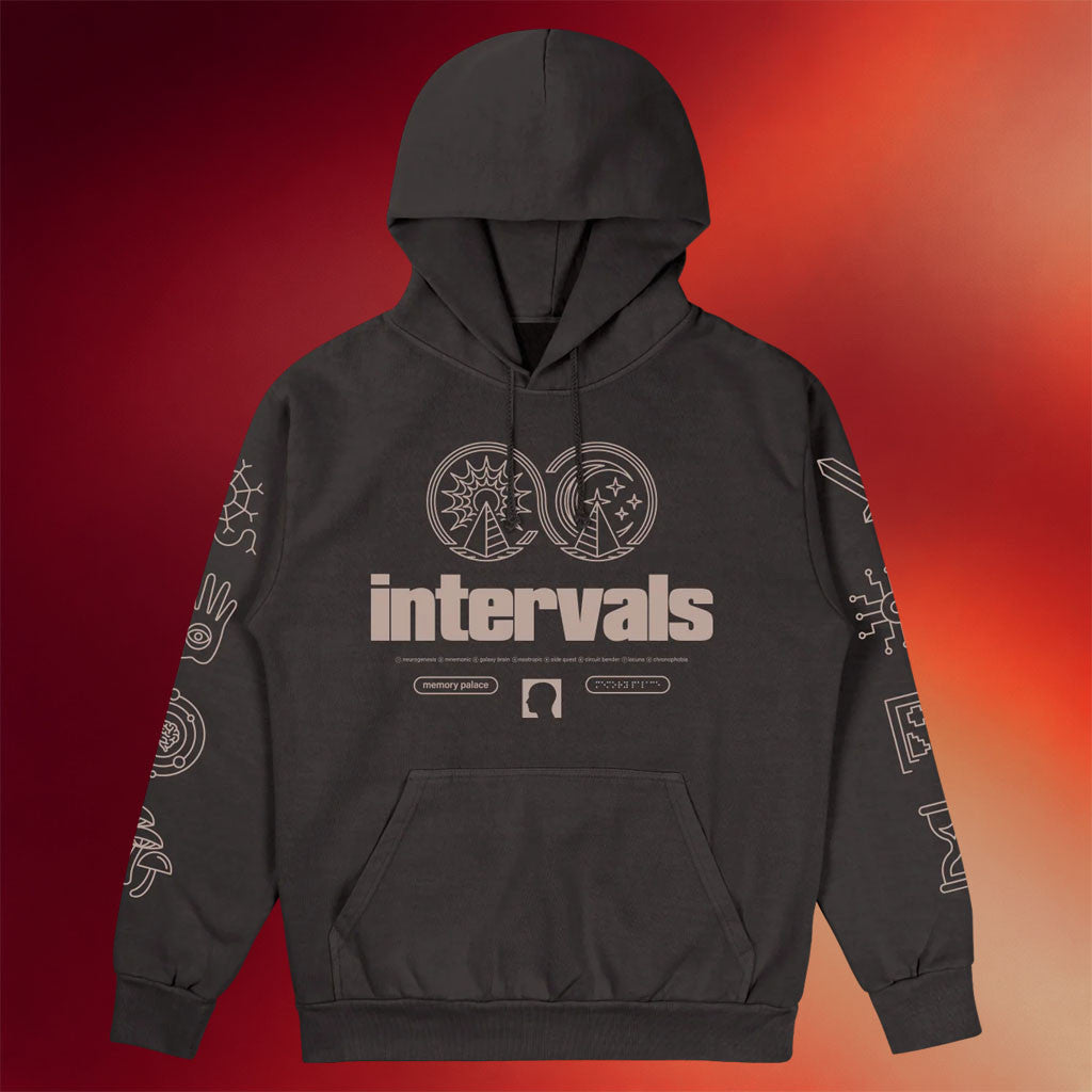 Intervals Merch 2026 Iconography Hoodie Intervals Hoodie Best Gifts For Music Lovers